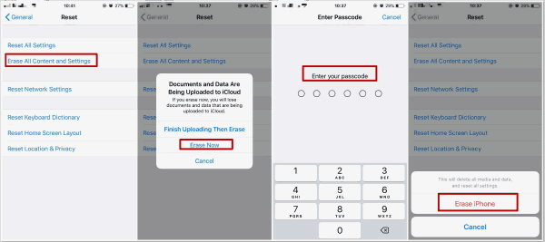 how to reset an activation locked iphone